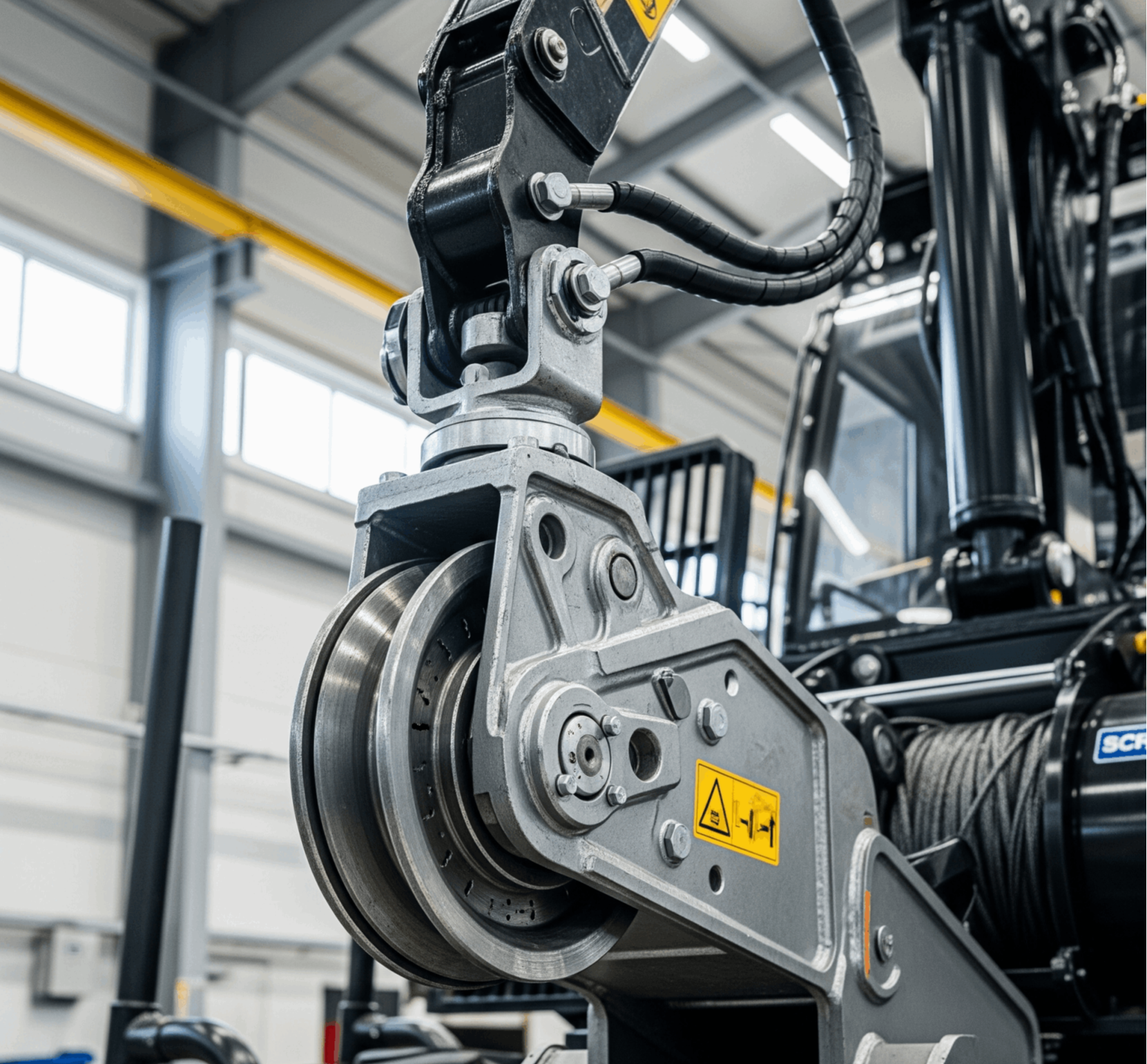 Yavuzoğlu Makine Tomruk Çekme Makarası | Orman traktörünün vinç sistemine entegre edilmiş, ağır hizmet tipi ve dayanıklı makara. Düzce'de yerli üretim kalitesiyle Türkiye geneli teslimat.